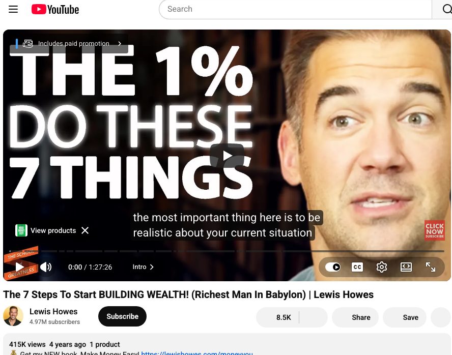 Solo episode: The 7 Steps to Start Building Wealth