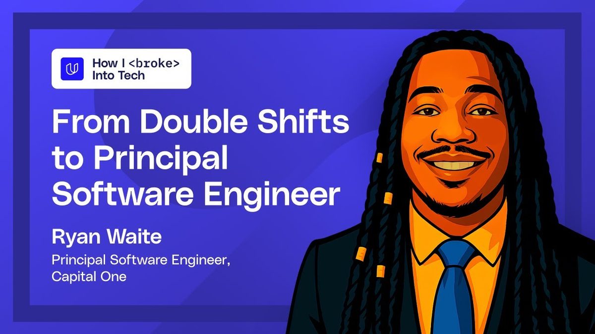 How I Broke Into Tech episode with Ryan Waite